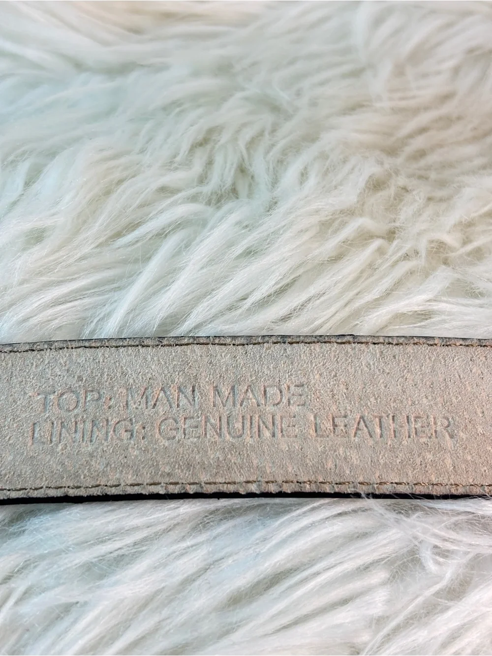 Snakeskin Belt with Silver O-Ring Buckle